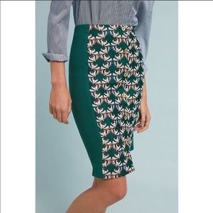 Anthropologie Devlin Pencil Skirt